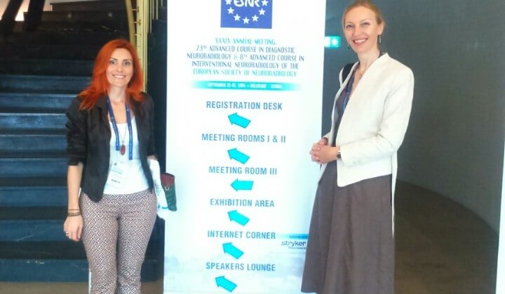 Učešće na “39th Annual Meeting of the European Society of Neuroradiology” – 15-18.09.2016